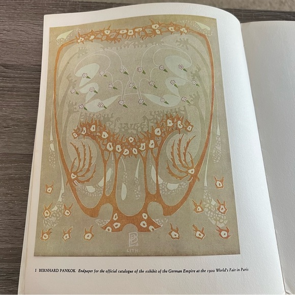 Vintage 1966 “Art Nouveau” by Robert Schmutzler Hardcover | Abrams Art Book - Picture 11 of 16
